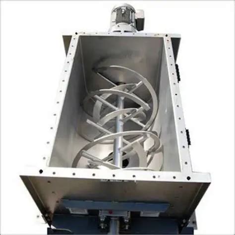 screw conveyor with ribbon blender|Ribbon Blenders for Industrial Mixing Applications .